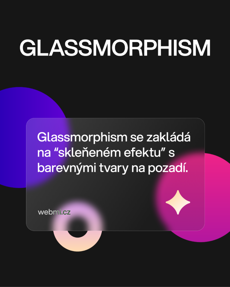 glassmorphism cesky